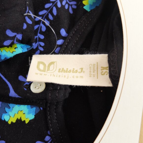 Thisisj Bamboo Jammers - Short Sleeve Nightie - Size XS - Picture 4 of 8